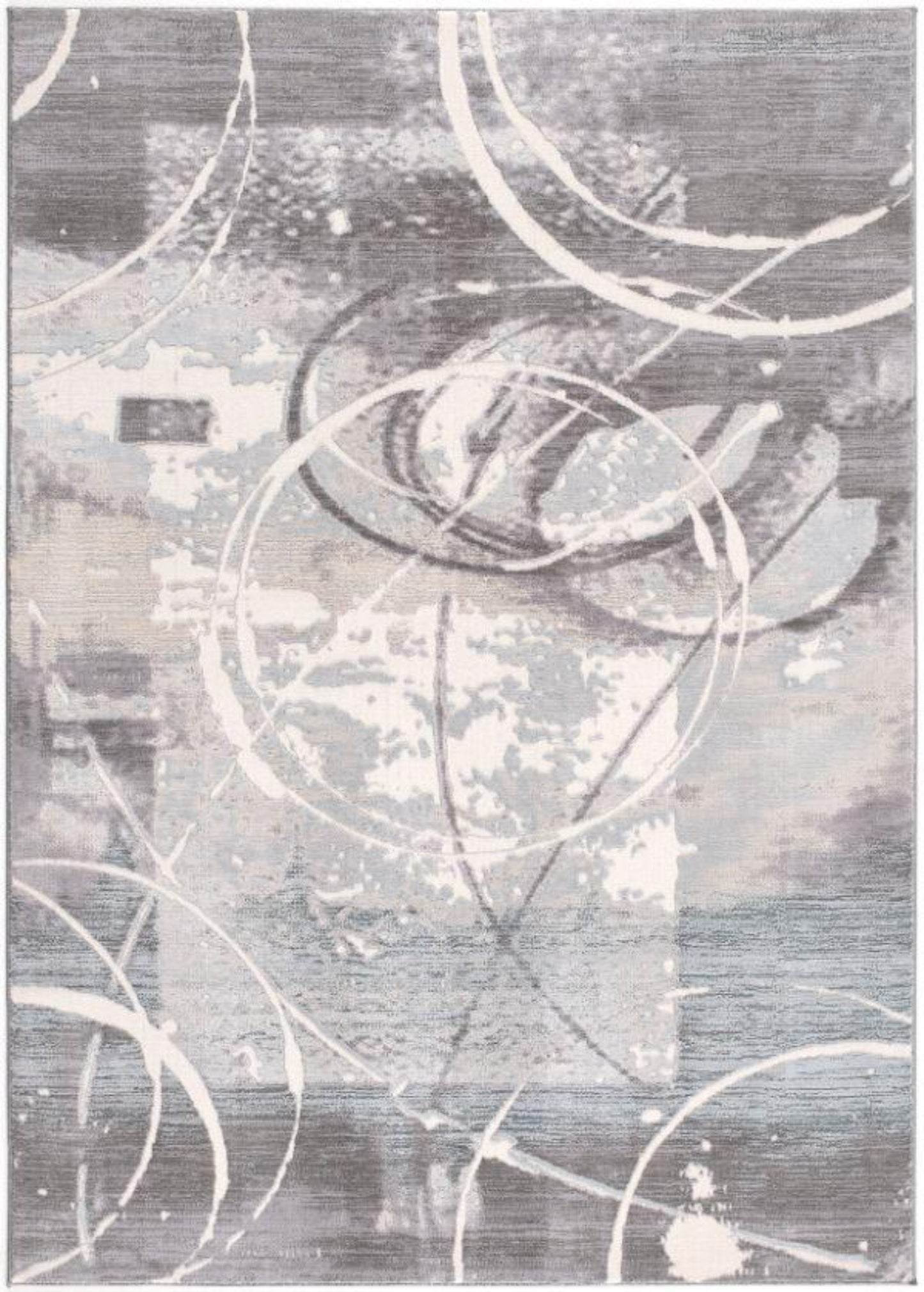 Alfombra abstracta moderna de la colección Oasis