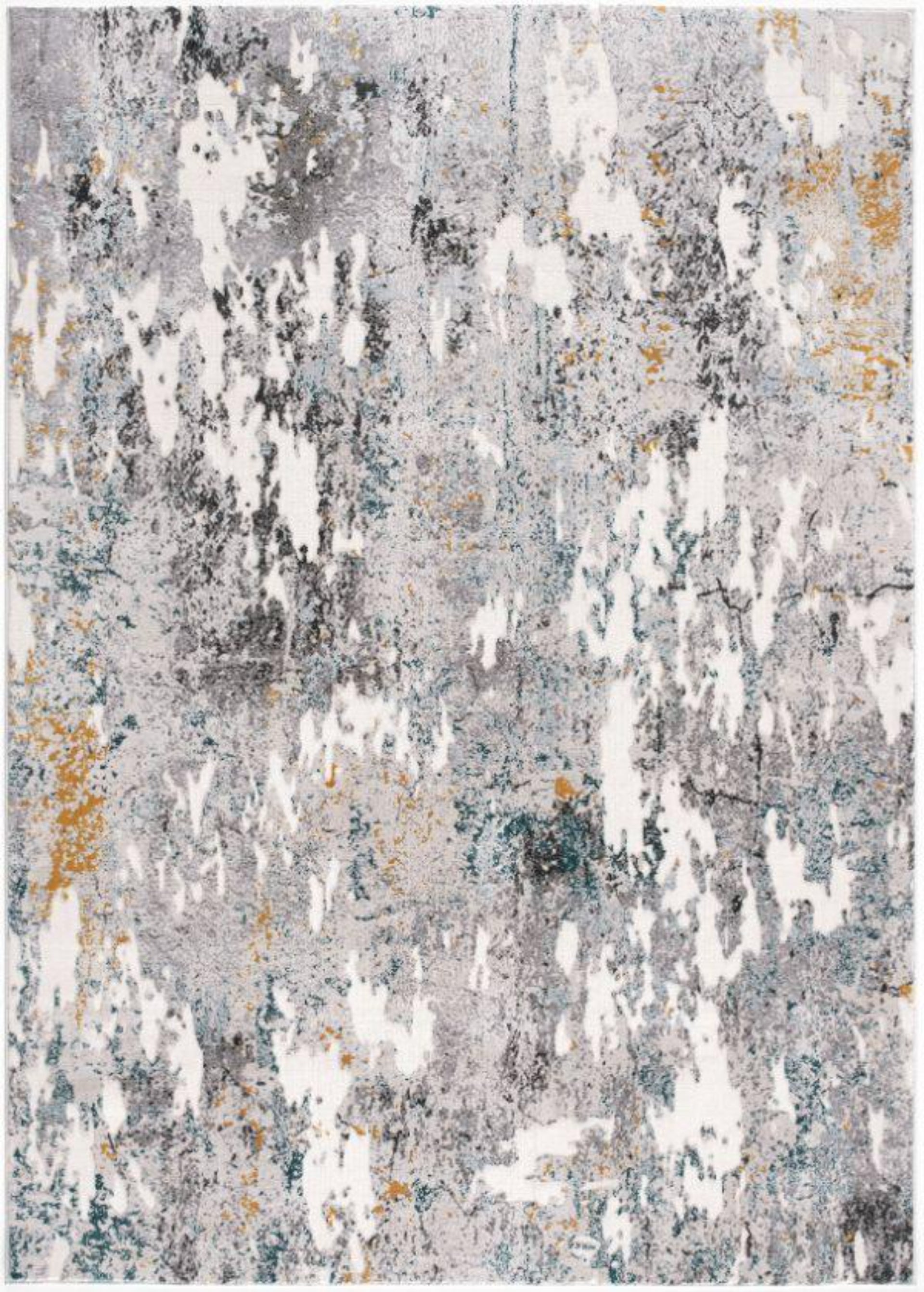 Oasis Collection Modern Abstract Area Rug