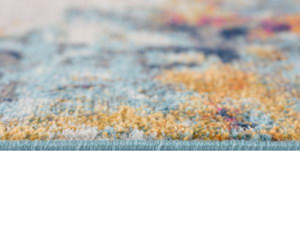 Savannah Collection Modern Abstract Area Rug And Runner, Multicolor