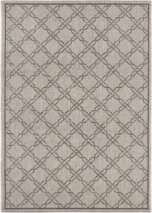 Tapis beige géométrique Vista