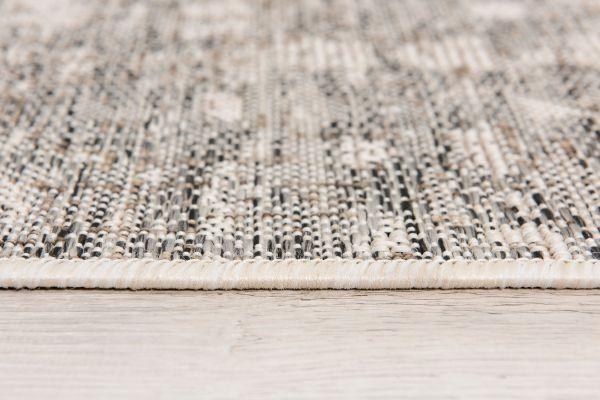 Vista Collection Modern Abstract Area Rug And Runner, Ivory