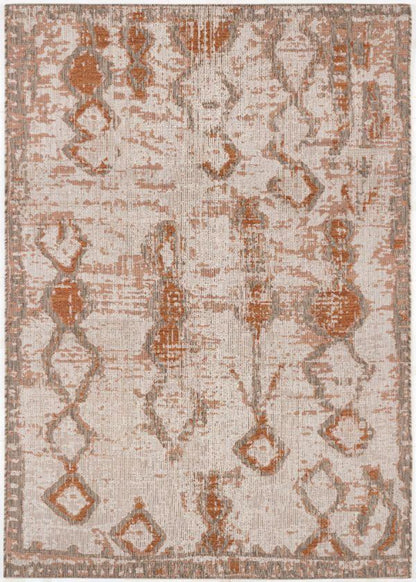 Tapis Vista Boho rouille