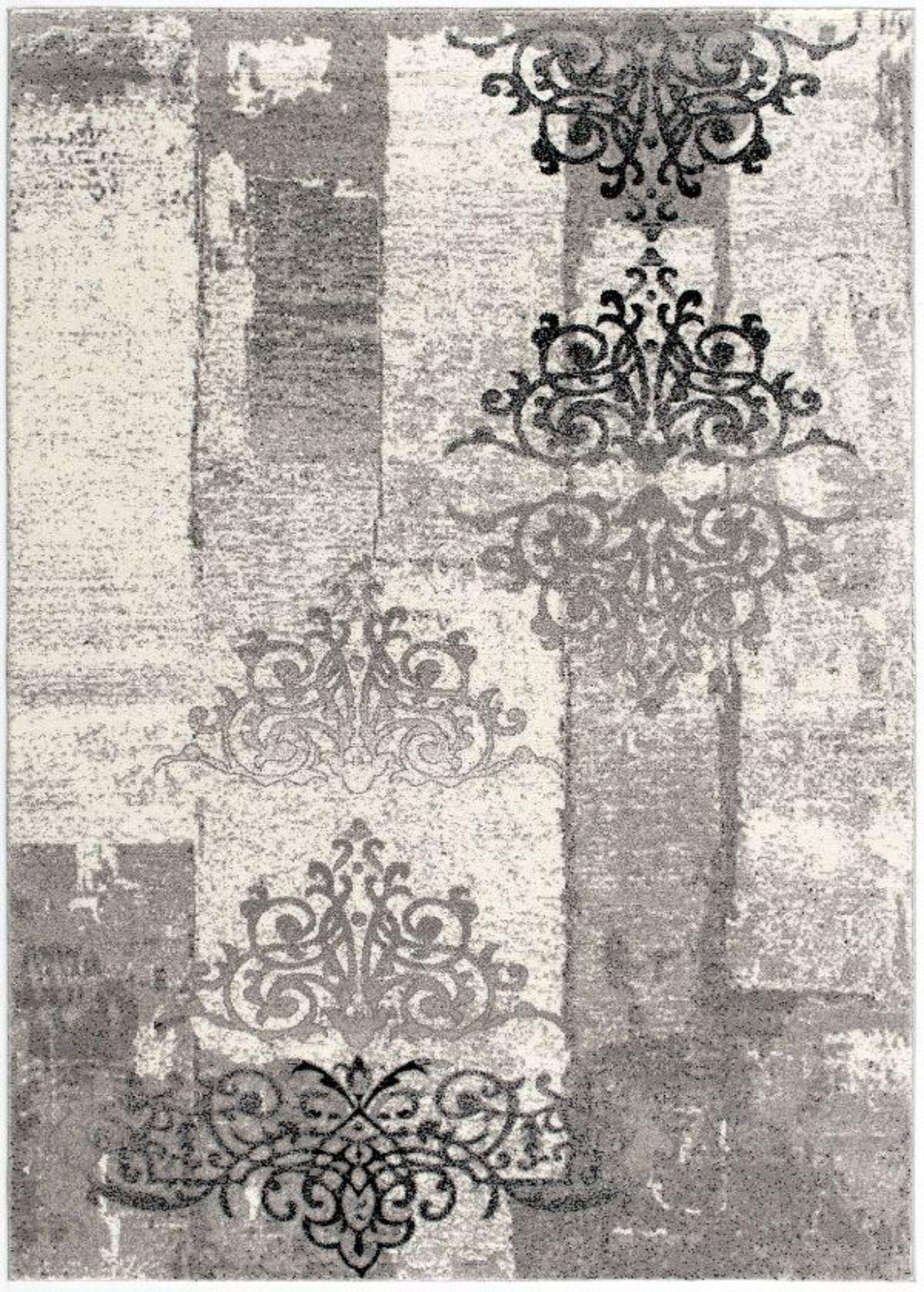 Modern Abstract Fractal Indoor Area Rug