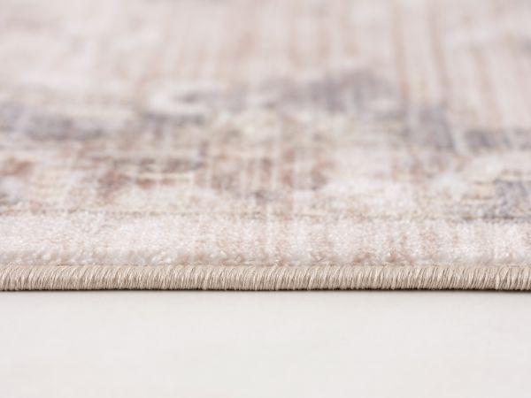 Padova Floral Medallion Transitional Beige and Brown Indoor Rug