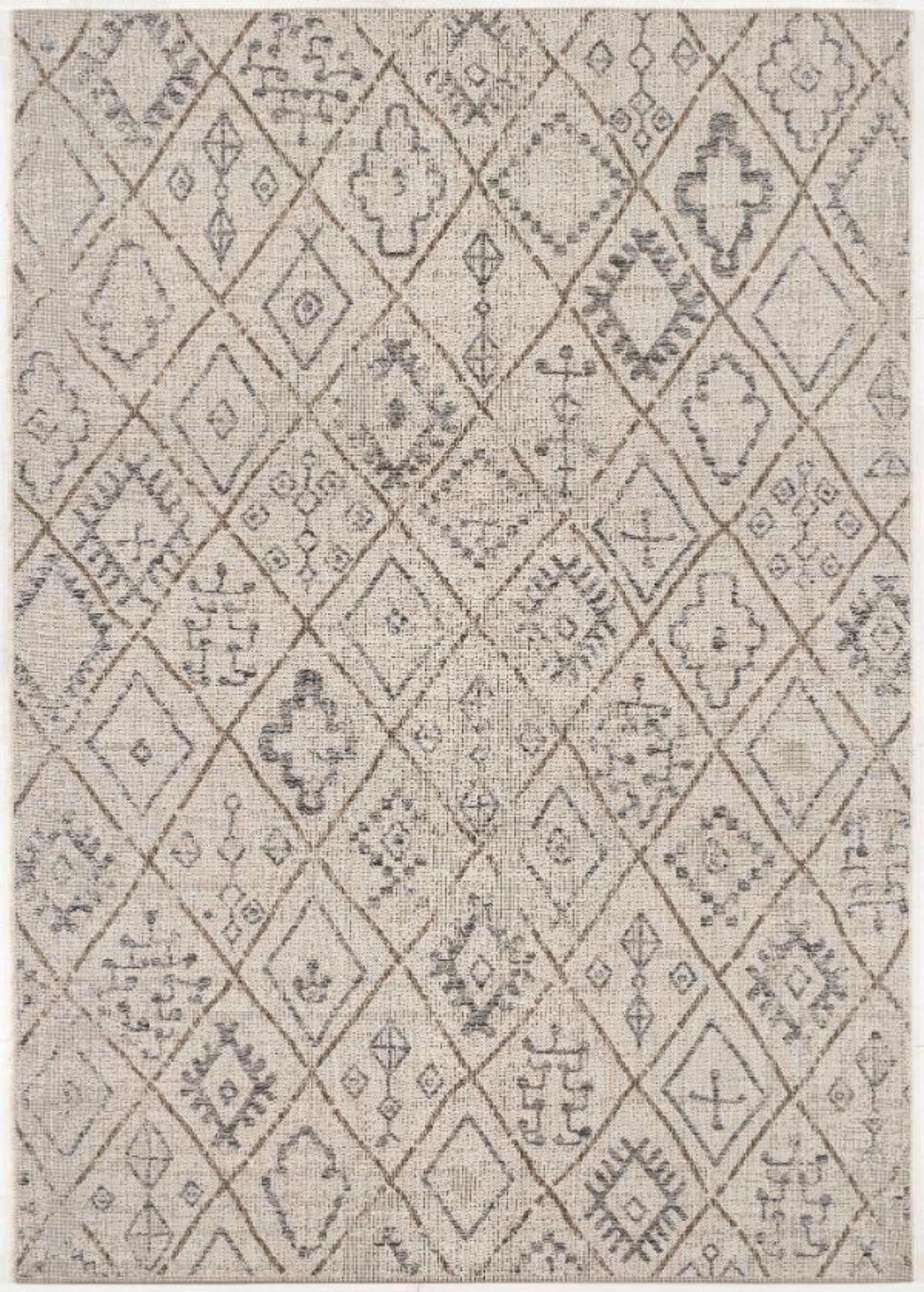 Modern Scandinavian Boho Indoor/Outdoor Area Rug