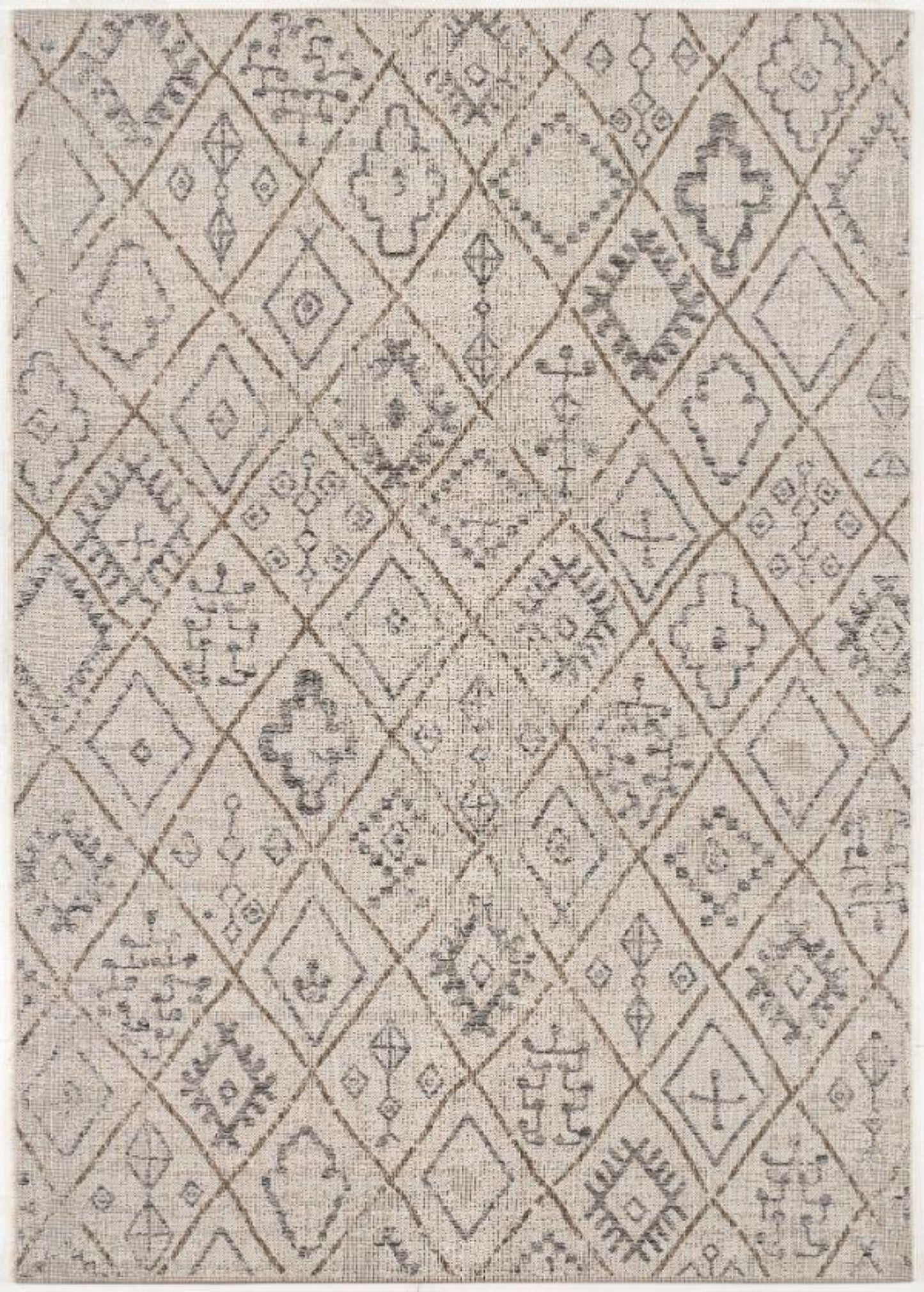 Tapis beige scandinave Vista